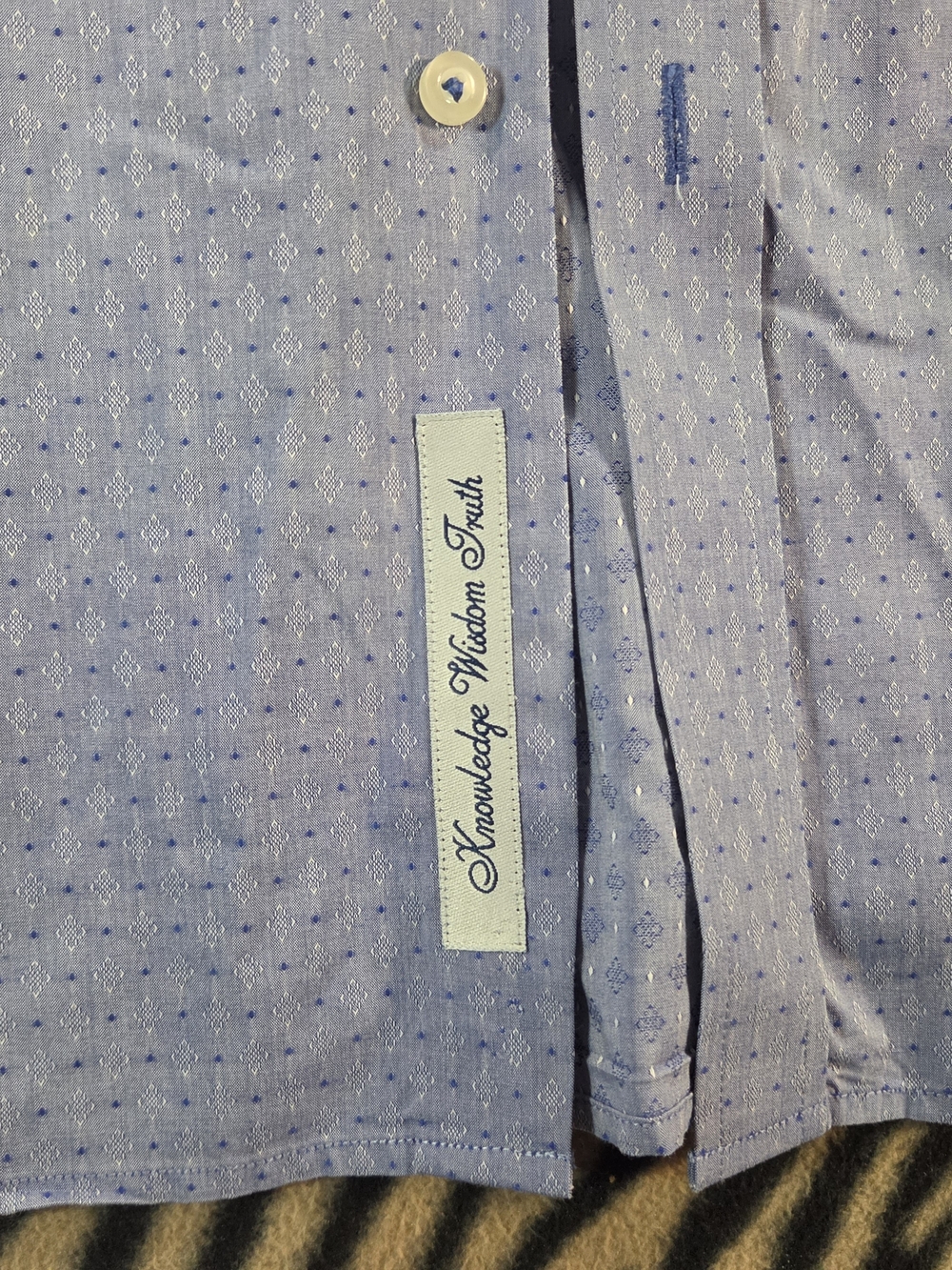 Robert Graham Men's Long Sleeve Knowledge Wisdom Truth Button up